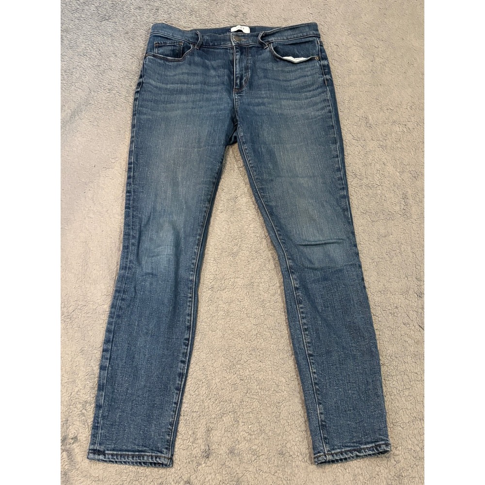 Loft Outlet Womens Skinny Jeans Size 4 Medium Wash Stretch Denim RN140923